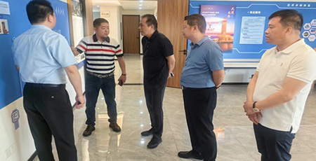 臨沂高新區(qū)領導蒞臨中科蘭劍福州總部參訪考察交流